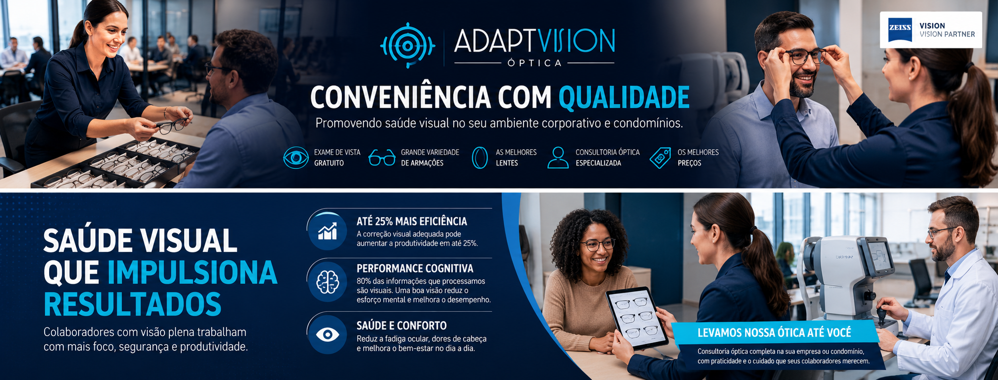 AdaptVision - Conveniência com Qualidade